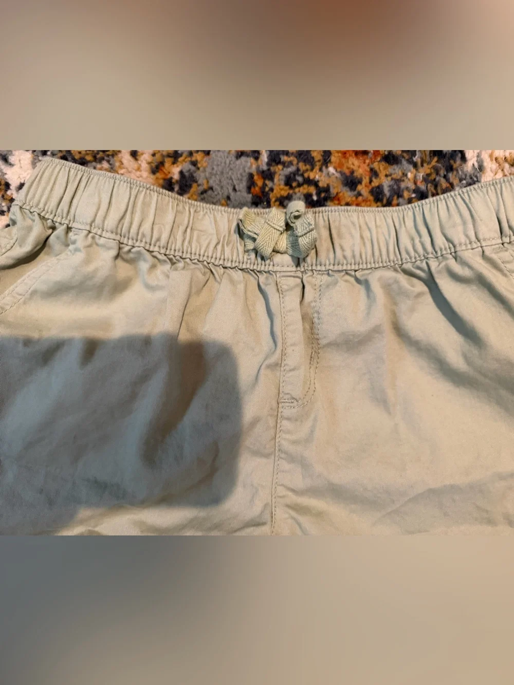 The Children's Place Light Sage Pull-On Cotton Shorts